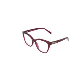 Óculos graduados LOVE MOSCHINO MOL627 Rosa/Vermelho-Púrpura Quadrada - 1