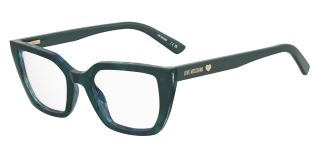 Óculos graduados LOVE MOSCHINO MOL656 Verde Quadrada - 1
