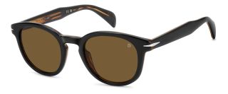 Óculos de sol David Beckham DB 1198/S Preto Ovalada - 1