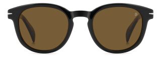 Óculos de sol David Beckham DB 1198/S Preto Ovalada - 2