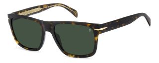 Óculos de sol David Beckham DB 7150/S DB Castanho Retangular - 1