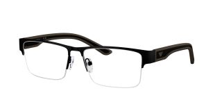 Óculos graduados Emporio Armani 0EA1182 Preto Retangular - 1