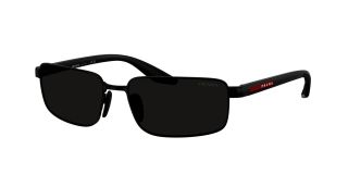 &Oacute;culos de sol Prada 0PS B54S Preto Retangular