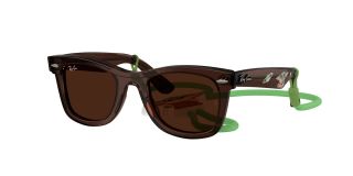 Óculos de sol Ray Ban Junior 0RJ9140S Castanho Quadrada - 1