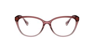 Óculos graduados Ralph Lauren 0RA7135 Rosa/Vermelho-Púrpura Borboleta - 2