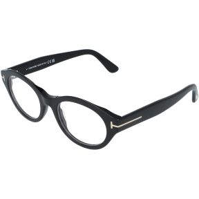 Óculos graduados Tom Ford FT6172-B Preto Ovalada - 1