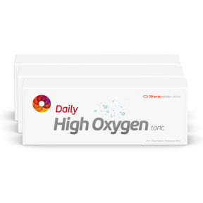 Lentes de contacto Daily - Mais Optica Daily High Oxygen Toric 90 unidades - 2