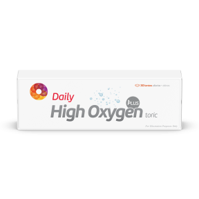 Lentes de contacto Daily - Mais Optica Daily High Oxygen PLUS Toric 30 unidades - 2