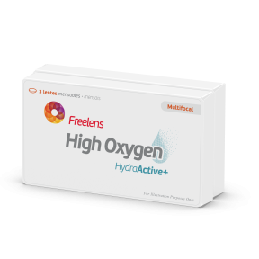 Lentes de contacto Mensais Freelens High Oxygen HydraActive + Multifocal 6 u.
