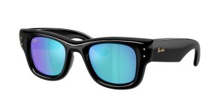 Óculos de sol Ray Ban 0RB4940 WAYFARER PUFFER Preto Quadrada - 1
