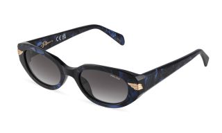 Óculos de sol Police SPLU05 Azul Ovalada