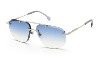 Óculos de sol Lozza SL2457 Prateados Aviador