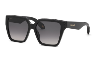 Óculos de sol Roberto Cavalli SRC156M Preto Quadrada