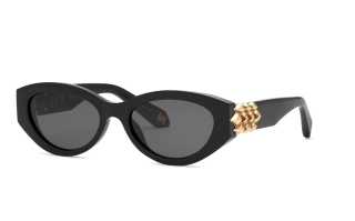Óculos de sol Roberto Cavalli SRC168M Preto Ovalada