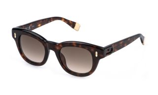 Óculos de sol Furla SFU986 Castanho Redonda