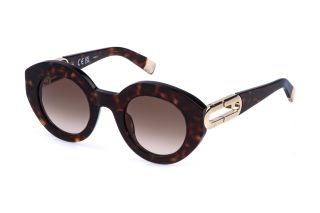 Óculos de sol Furla SFU987 Castanho Redonda