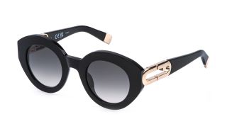 Óculos de sol Furla SFU987 Preto Redonda
