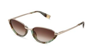 Óculos de sol Furla SFUB16 Dourados Borboleta
