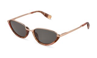 Óculos de sol Furla SFUB16 Dourados Borboleta