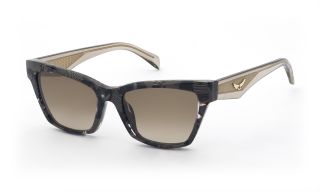 Óculos de sol Zadig & Voltaire SZV470 Beige Borboleta