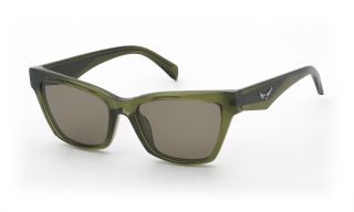 Óculos de sol Zadig & Voltaire SZV470 Verde Borboleta