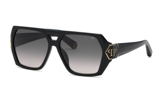 Óculos de sol PHILIPP_PLEIN SPP238M Preto Quadrada
