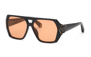 Óculos de sol PHILIPP_PLEIN SPP238M Preto Quadrada