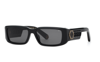 Óculos de sol PHILIPP_PLEIN SPP240M Preto Quadrada
