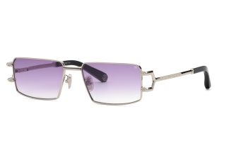 Óculos de sol PHILIPP_PLEIN SPP245 Prateados Quadrada