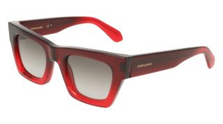Óculos de sol SALVATORE FERRAGAMO SF2105S Vermelho Tamanho: 50X23