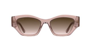Óculos de sol Lacoste L6072S Rosa/Vermelho-Púrpura Retangular - 2