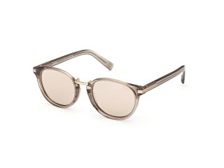 Óculos de sol Ermenegildo Zegna EZ0284-H Castanho Redonda - 1