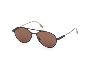 Óculos de sol Ermenegildo Zegna EZ0288 Dourados Aviador - 1