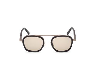 Óculos de sol Ermenegildo Zegna EZ0278 Castanho Quadrada - 2