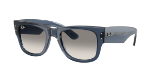 Óculos de sol Ray Ban 0RB0840S MEGA WAYFARER Azul Quadrada - 1