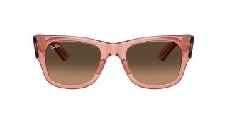 Óculos de sol Ray Ban 0RB0840S MEGA WAYFARER Rosa/Vermelho-Púrpura Quadrada - 2