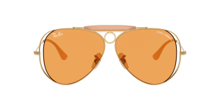 Óculos de sol Ray Ban 0RB3138M Dourados Aviador - 2