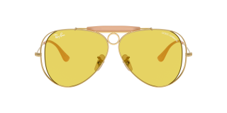 Óculos de sol Ray Ban 0RB3138M Dourados Aviador - 2