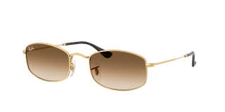 Óculos de sol Ray Ban 0RB3832 Dourados Quadrada - 2