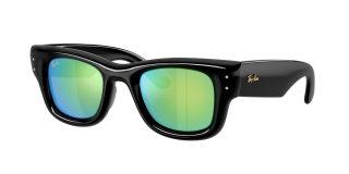 Óculos de sol Ray Ban 0RB4940 WAYFARER PUFFER Preto Quadrada - 1
