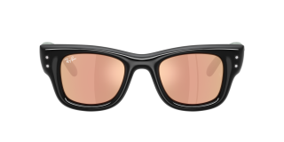 Óculos de sol Ray Ban 0RB4940B WAYFARER PUFFER Preto Quadrada - 2