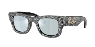 Óculos de sol Ray Ban 0RB4940BP WAYFARER PUFFER Preto Quadrada - 1
