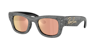 Óculos de sol Ray Ban 0RB4940BP WAYFARER PUFFER Preto Quadrada - 1