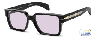 Óculos de sol David Beckham DB 7162/S DB Preto Retangular - 1