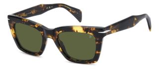 Óculos de sol David Beckham DB 99/MIAMI DB Amarelo Retangular - 1
