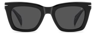 Óculos de sol David Beckham DB 99/MIAMI DB Preto Retangular - 2