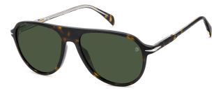 Óculos de sol David Beckham DB 1200/S DB Castanho Aviador - 1
