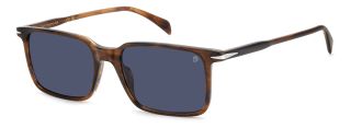 Óculos de sol David Beckham DB 1220/S DB Castanho Retangular - 1