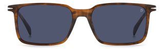 Óculos de sol David Beckham DB 1220/S DB Castanho Retangular - 2