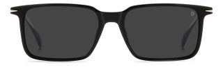 Óculos de sol David Beckham DB 1220/S DB Preto Retangular - 2